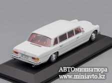 Автоминиатюра модели - MERCEDES-BENZ 600 Long W100 (1965), white IXO
