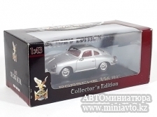 Автоминиатюра модели - PORSCHE 356 B/C silver Yat Ming