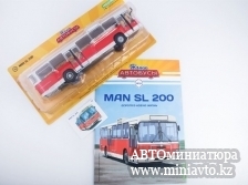 Автоминиатюра модели - Автобус MAN SL200 Наши Автобусы Modimio
