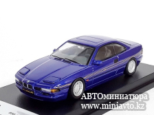 Автоминиатюра модели - BMW 850 CSI Blue 1:64 Shadow 