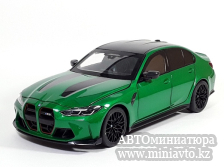 Автоминиатюра модели - BMW M3 CS LCI G80 Green 1:18 CPM junior series 