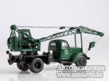 Автоминиатюра модели - Автокран ЛАЗ-690 (на шасси ЗиС 150) Автоистория