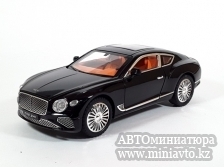 Автоминиатюра модели - Bentley Continental GT Black  1:24 CPM junior series