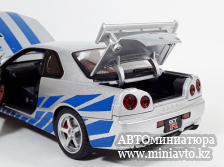 Автоминиатюра модели - Nissan Skyline GT-R R34 1:18 CPM junior series