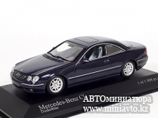 Автоминиатюра модели - Mercedes CL-Class 1999 dark blue 1:43 Minichamps