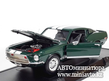 Автоминиатюра модели - Shelby Gt 500 Kr Coupe 1968 Green 1:18 Yat Ming