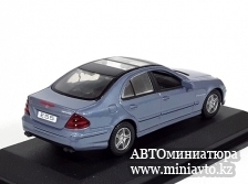 Автоминиатюра модели - MERCEDES-BENZ E55 tealite blue Yat Ming