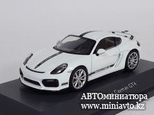 Автоминиатюра модели - Porsche Cayman GT4 2015 white 1:43 Schuco