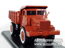 Автоминиатюра модели - МАЗ-525 самосвал, коричневый SSM