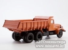 Автоминиатюра модели - КрАЗ-222 самосвал Легендарные грузовики СССР MODIMIO
