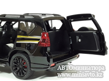 Автоминиатюра модели - Toyota Land Cruiser PRADO 150 Black 1:18 CPM junior series