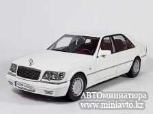 Автоминиатюра модели - Mercedes-Benz S600 V12 W140 White 1:18 Mission Model