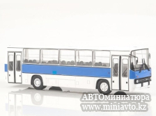 Автоминиатюра модели - Икарус-260.51 синий/белый 1:43 Наши Автобусы