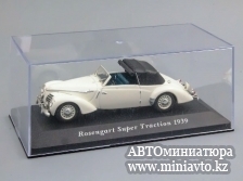 Автоминиатюра модели - Rosengart Super Traction  1939 Altaya
