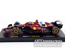 Автоминиатюра модели - Ferrari SF-25 F1 2025 #44 Hamilton 1:43 Bburago