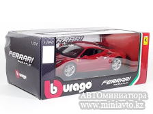 Автоминиатюра модели - Ferrari 488 GTB red 1:24 Bburago