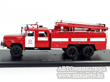 Автоминиатюра модели - Пожарный АЦ-40 (на шасси ЗиЛ 133ГЯ), Павлово 1:43 SSM