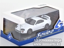 Автоминиатюра модели - Тoyota Supra MK4 2001 white 1:43 Solido