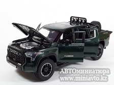 Автоминиатюра модели - Toyota Tundra Pickup Green 1:24 CPM junior series