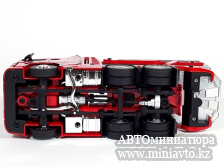 Автоминиатюра модели - Scania S770 6x4 Red  с п/п автовоз 1:50 CPM