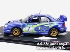 Автоминиатюра модели - Subaru Impreza WRC Rally New Zealand 2003 P.Solberg Altaya
