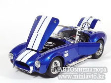 Автоминиатюра модели - SHELBY Cobra 427S/C 1964 blue 1:24 CPM junior series