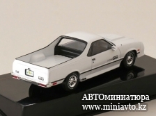 Автоминиатюра модели - Chevrolet El Camino SS 1987 white 1:43 Ixo 