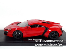 Автоминиатюра модели - Lykan Hypersport Fast & Furious 7 Red 1:18 Jada Toys