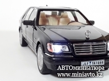 Автоминиатюра модели - Mercedes-Benz S320 SEL W140 Black 1:24 CPM junior series