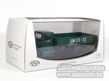 Автоминиатюра модели - ЯАЗ-200 бортовой ультрамарин 1:43 SSM