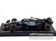 Автоминиатюра модели - Mercedes AMG W16 F1 2025 #12 Antonelli 1:43 Bburago