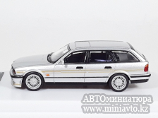 Автоминиатюра модели - BMW E34 Touring Alpina Silver 1:64 MJ
