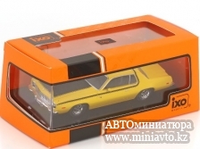 Автоминиатюра модели - Plymouth Fury Road Runner 1975 yellow/black  1:43 Ixo