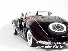 Автоминиатюра модели - Mercedes 500K Roadster black 1:18 CPM junior series