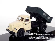 Автоминиатюра модели - ГАЗ 93Б (самосвал на базе ГАЗ 51 )бежевая кабина DiP Models