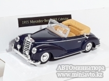 Автоминиатюра модели - Mercedes-Benz 300S Cabriolet (1955), dark blue New Ray