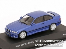 Автоминиатюра модели - BMW M3 E36 Coupe 1999 blue 1:43 Solido