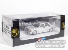 Автоминиатюра модели - Mercedes-Benz 190E W201 2,5-16 Evolution silver 1:64 SEEKER