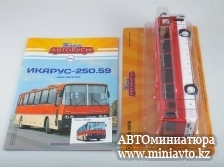 Автоминиатюра модели - IKARUS-250.59  Наши автобусы Modimio 1:43