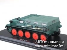 Автоминиатюра модели - Гусеничный транспортёр-снегоболотоход (ГТ-С), с тентом SSM