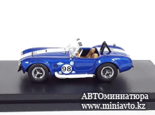 Автоминиатюра модели - SHELBY Cobra 427S/C (1964), blue 1:64 Fine Works64