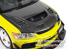 Автоминиатюра модели - Mitsubishi Lancer EVO 9 yellow 1:24 CPM junior series