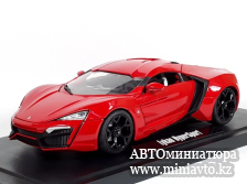 Автоминиатюра модели - Lykan Hypersport Fast & Furious 7 Red 1:18 Jada Toys