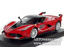Автоминиатюра модели - Ferrari FXX K  red-black #10  2014  1:18 Bburago