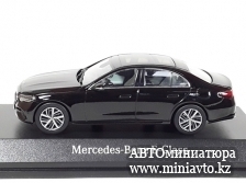 Автоминиатюра модели - Mercedes Benz W214  E-class Black 1:43 i-Scale