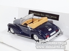 Автоминиатюра модели - Mercedes-Benz 300S Cabriolet (1955), dark blue New Ray