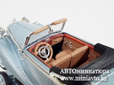 Автоминиатюра модели - Mercedes Benz 170S Cabriolet  1950 blue-silver 1:43 Signature Models