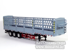 Автоминиатюра модели - Scania S770 6x4 Grey с п/п бортовой 1:50 CPM