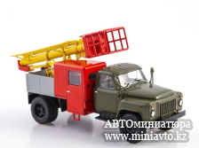 Автоминиатюра модели - ТВГ-15 (ГАЗ 52) Автовышка 1:43 Автоистория 