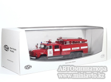 Автоминиатюра модели - Пожарный АЦ-40 (на шасси ЗиЛ 133ГЯ), Павлово 1:43 SSM